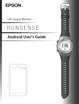 Epson Runsense SF-710 User manual