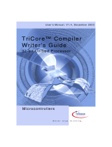Infineon Technologies TriCore Compiler User manual