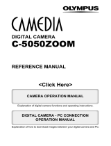Olympus Camedia C-5050 Zoom Reference guide