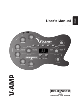 Behringer Bass V-Amp User manual