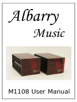 Albarry Music M1108 User manual