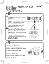 NEC NP3151W Owner's manual