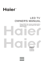 Haier HL32P2a Owner's manual