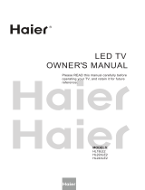 Haier HL42XP22 Owner's manual