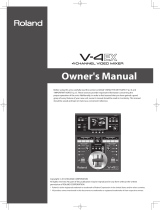 Roland V-4EX User manual