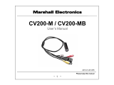Marshall Electronics CV150-MB Operating instructions