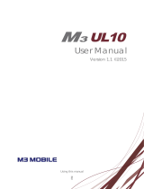 M3 Mobile UL-10 User manual