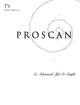 ProScan PS36605YX3CK2 User manual