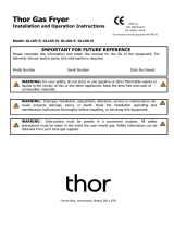 Thor GL165-N Owner's manual