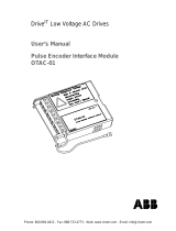 ABB OTAC-01 User manual