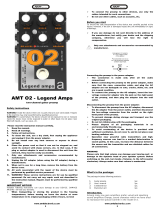 AMT Legend Amps K2 Quick Manual