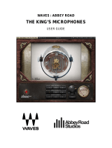 Waves The King's Microphones Owner's manual