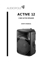 Audiopole ACTIVE 12 User manual