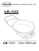 AWS LB-3000 User manual