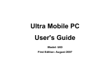 Gigabyte U60 Ultra Mobile PC User manual