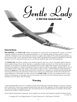 Carl Goldberg Gentle Lady Glider Kit User manual