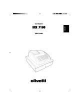 Olivetti ECR 7100 Owner's manual
