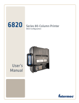 Intermec 6822 User manual