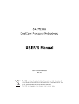 Gigabyte GA-7TEWH1 User manual