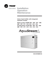 Trane AquaStream CCUN 205 Installation Operation & Maintenance