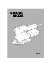Black & Decker KA110E User manual