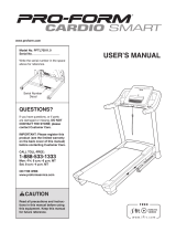 NordicTrack Cardio Smart User manual