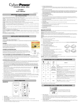 CyberPower LX1000G User manual