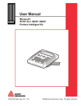 Avery Dennison 9416XL User manual