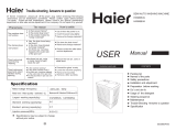 Haier HWM65VA User manual