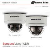 Arecont Vision AV12186DN SurroundVideo Installation guide