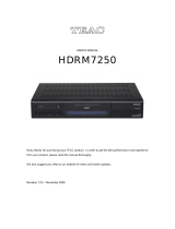 TEAC HDRM User manual