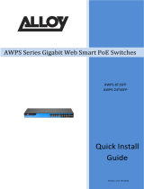 Alloy AWPS-24T4SFP Quick Install Manual