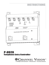 Channel Vision P-0920 User manual
