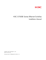 H3C H3C S7500E Series Installation guide