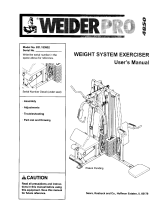 Weider 831.153932 User manual