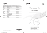 Samsung PS59D550C1N User manual