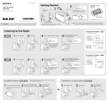 Sony XDR-S40DBP Owner's manual