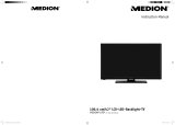 Medion LED Backlight LCD TV LIFE P17102 MD 30911 User manual