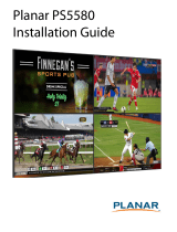Planar PS5580 User manual