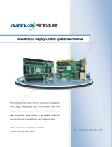 ADJ Novastar MCTRL-300 User manual