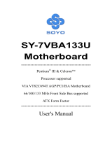 SOYO SY-7VBA133U User manual