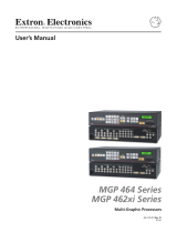Extron MGP 462xi User manual