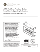 MONESSEN Artisan Vent Free Gas Fireplace Owner's manual