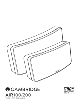 Cambridge Audio Air 200 V2 User manual