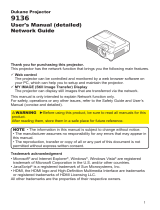 Hitachi CP-SX635 - SXGA+ LCD Projector User manual