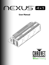 Chauvet Professional Nexus 4x1 User manual