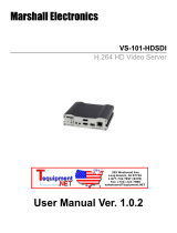 Marshall Electronics VS-101-HDSDI User manual