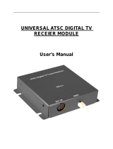 Power Acoustik DTV-2U Owner's manual