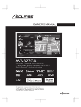 Eclipse AVN827GA Owner's manual