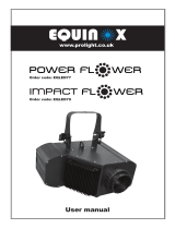 Equinox Systems Power Flower EQLED77 User manual